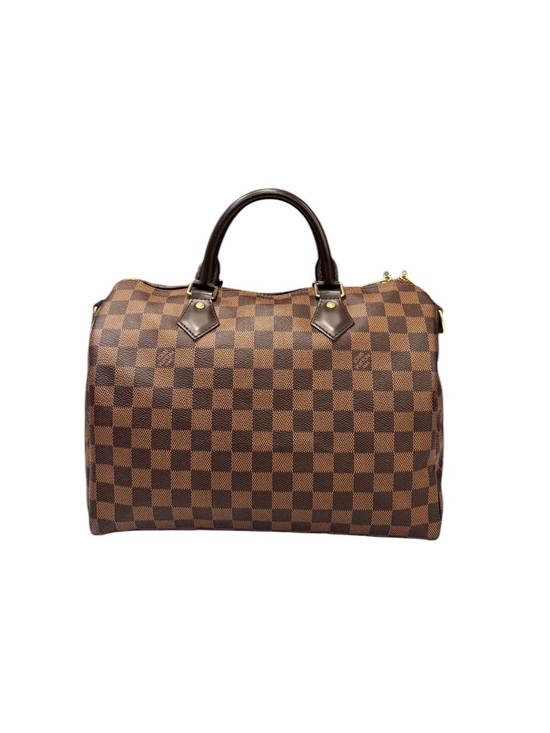 Handbags - Louis Vuitton Damier Ebene Speedy 30 Bandouliere